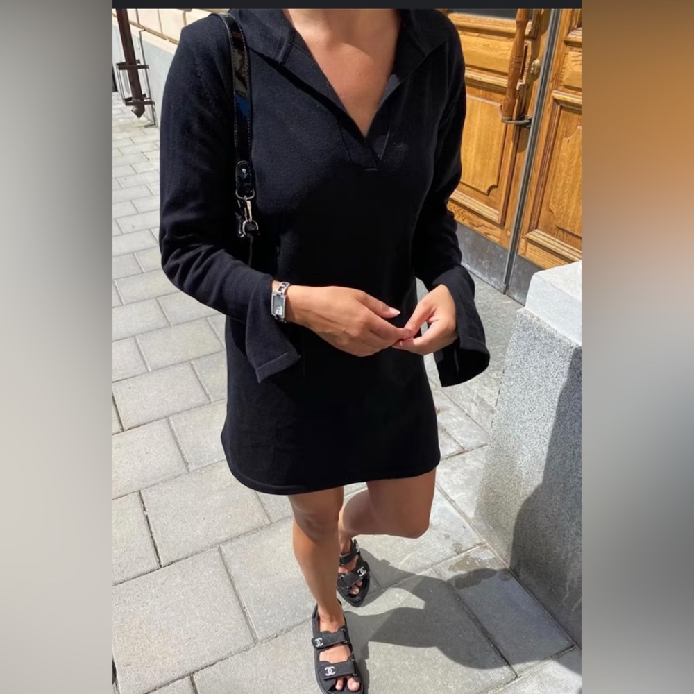 Djerf Avenue Getaway Dress Black